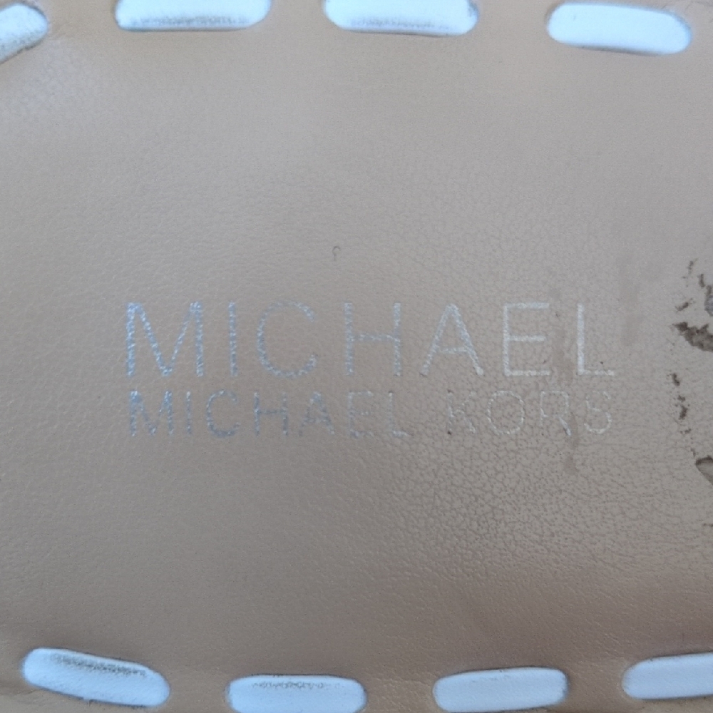 Michael Kors Tan Leather Sandals - Picture 3 of 5